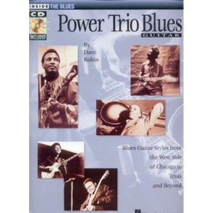 Power Trio Blues for Guitar - Dave Rubin - nuty i tabulatury na gitarę elektryczną (+ płyta CD)