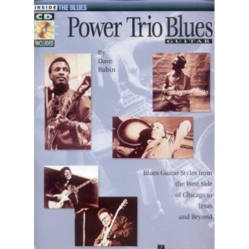 Power Trio Blues for Guitar - Dave Rubin - nuty i tabulatury na gitarę elektryczną (+ płyta CD)