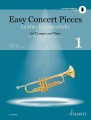 Easy Concert Pieces for Trumpet 1 - Kristin Thielemann (+ audio online) - nuty na trąbkę z fortepianem