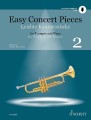 Easy Concert Pieces for Trumpet 2 - Kristin Thielemann (+ audio online) - nuty na trąbkę z fortepianem