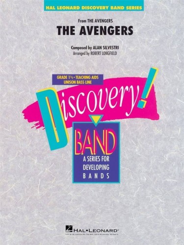 Discovery Band: Alan Silvestri - The Avengers (Score & Parts) - Robert Longfield - nuty na młodzieżową orkiestrę dętą