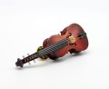 Przypinka wiolonczela - miniaturowy instrument w pudełku prezentowym - wpinka 7 cm