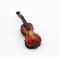 Przypinka wiolonczela - miniaturowy instrument w pudełku prezentowym - wpinka 7 cm