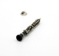 Przypinka obój - czarny miniaturowy instrument w pudełku prezentowym - wpinka 7,5 cm