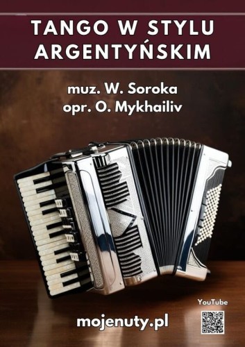 Tango w stylu argentyńskim - Olexandr Mykhailiv - nuty na akordeon solo