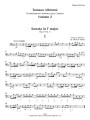 Tomaso Albinoni: Trattenimenti Armonici per Camera - Twelve Sonatas for Violin and Continuo op. 6 Volume 2 Nos. 5-8 - Michael Talbot - nuty na skrzypce i fortepian