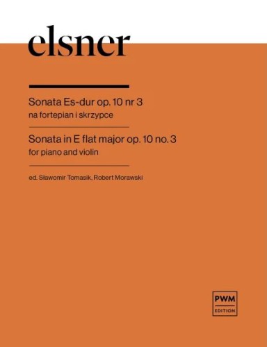 Józef Elsner: Sonata D-dur op. 10 nr 3 - nuty na skrzypce i fortepian