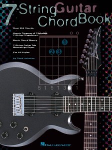7-String Guitar Chord Book - akordy gitarowe dla gitary 7-strunowej