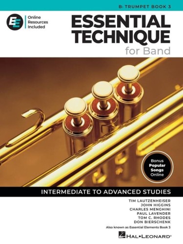 Essential Elements 2000 for Band - Essential Technique: Bb Trumpet Book 3 (+ audio online) - szkoła na trąbkę przygotowująca do gry w orkiestrze dętej