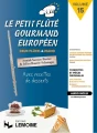 Annick Sarrien Perrier: Le Petit Flute volume 15 - Gourmand Europeen (+ audio online) - nuty na dwa flety poprzeczne z fortepianem