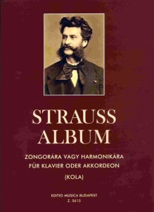 Johann Strauss II (syn): Strauss Album for piano or accordion - nuty na akordeon lub fortepian