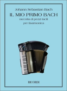 Jan Sebastian Bach: Il Mio Primo Bach per Fisarmonica - nuty na akordeon dla początkujących
