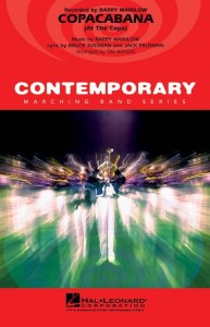 Barry Manilow: Copacabana (At the Copa) for Marching Band - Tim Waters (Score & Parts) - nuty na młodzieżową marszową orkiestrę dętą
