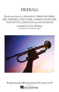 Pitbull: Fireball for Marching Band - Tom Wallace (Score & Parts) - nuty na młodzieżową marszową orkiestrę dętą