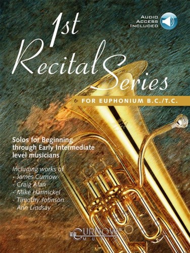 1st Recital Series for Euphonium B.C./T.C. (+ audio online) - nuty na eufonium