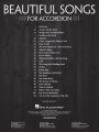 Beautiful Songs for Accordion - 25 pięknych piosenek - nuty na akordeon