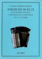 Louis Charles Hanon: Esercizi scelti da Il Pianista Virtuoso transcrizione per fisarmonica - Luigi Oreste Anzaghi - nuty na akordeon