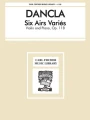 Charles Dancla: Six airs varies op. 118 - wariacje - nuty na skrzypce i fortepian