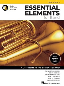 Essential Elements 2000 for Band: C Tuba B.C. Book 1 (+ audio online) - szkoła na tubę C przygotowująca do gry w orkiestrze dętej