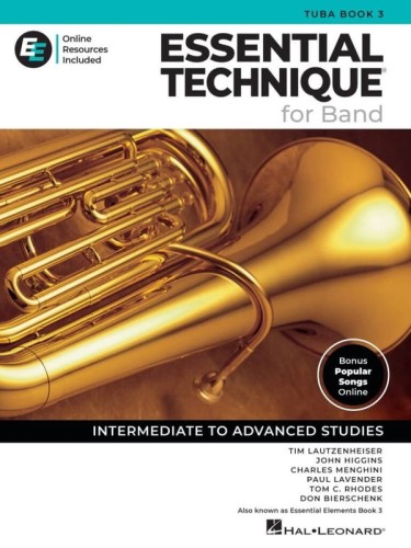 Essential Elements 2000 for Band - Essential Technique: C Tuba B.C. Book 3 (+ audio online) - szkoła na tubę C przygotowująca do gry w orkiestrze dętej