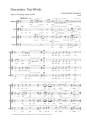 Joanna Wnuk-Nazarowa: Dwa wiatry - nuty na chór mieszany a cappella
