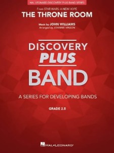 Discovery Plus Band: John Williams - The Throne Room from Star Wars A New Hope (Score & Parts) - Johnnie Vinson - nuty na młodzieżową orkiestrę dętą