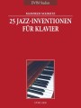 Manfred Schmitz: 25 Jazz Inventionen fur Klavier - 25 inwencji jazzowych - nuty na fortepian