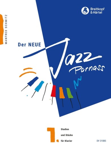 Manfred Schmitz: Der neue Jazz Parnass 1 - podręcznik do nauki gry na fortepianie w stylu jazzowym - nuty na fortepian