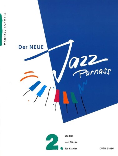 Manfred Schmitz: Der neue Jazz Parnass 2 - podręcznik do nauki gry na fortepianie w stylu jazzowym - nuty na fortepian
