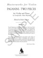 Niccolo Paganini: Two Pieces La Campanella op. 7 and Moto Perpetu op. 11 for Violin and Piano - Endre Granat - nuty na skrzypce i fortepian