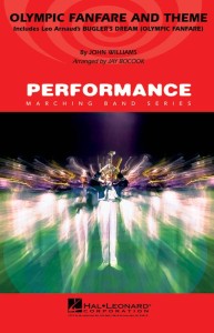 Performance Marching Band: John Williams - Olympic Fanfare and Theme (Score & Parts) - Jay Bocook - nuty na młodzieżową marszową orkiestrę dętą
