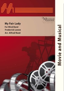 Frederick Loewe: Selection from the musical My Fair Lady for Wind Band (Score & Parts) - Alfred Reed - nuty na orkiestrę dętą