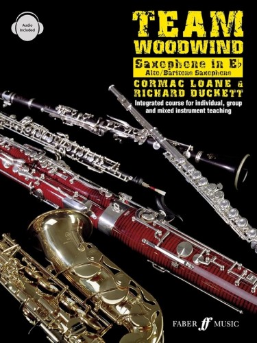 Team Woodwind: Saxophone in Eb - szkoła gry na saksofonie altowym lub barytonowym (+ audio online) - Cormac Loane, Richard Duckett