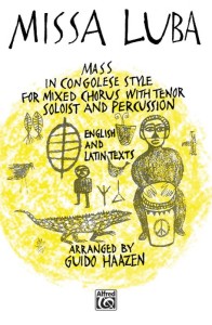 Missa Luba in Congolese Style - Guido Haazen - nuty na tenor, chór mieszany SATB oraz perkusję