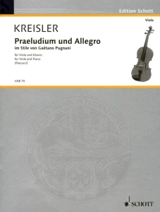 Fritz Kreisler: Praeludium und Allegro im Stile von Gaetano Pugnani - Giuseppe Pascucci - nuty na altówkę i fortepian