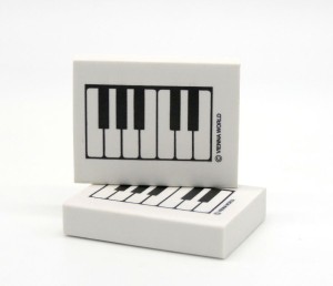 Gumka do mazania klawiatura fortepianu 5 cm