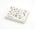 Gumka do mazania symbole muzyczne 5 cm