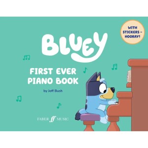 Bluey: First Ever Piano Book - Joff Bush - pierwsza książeczka do nauki gry na pianinie