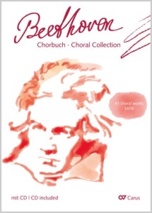 Choral Collection Beethoven for SATB (+ płyta CD) - partytura dyrygenta - nuty na chór mieszany