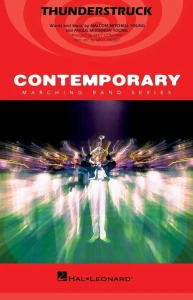 Contemporary Marching Band: AC/DC - Thunderstruck (Score & Parts) - Matt Conaway - nuty na młodzieżową marszową orkiestrę dętą