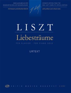 Ferenc Liszt: Liebestraume for solo piano - Love's Dream - Marzenia miłosne - nuty na fortepian