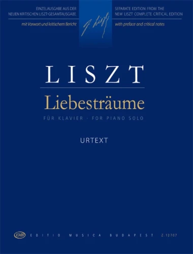 Liebestraume for solo piano - Love's Dream - Marzenia miłosne - nuty na fortepian