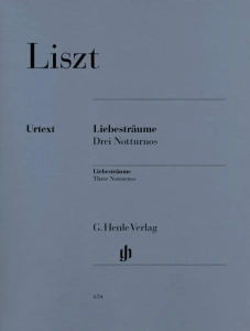 Ferenc Liszt: Liebestraume Drei Notturnos - Marzenia miłosne 3 nokturny - nuty na fortepian