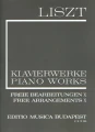 Ferenc Liszt: New Edition II/10 - Free Arrangements X - zawiera 9 Valses-caprices - nuty na fortepian