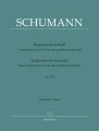 Robert Schumann: Konzert in a-moll op. 129 transkription fur Violoncello und Streichquartett - nuty na wiolonczelę i kwartet smyczkowy
