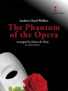 Andrew Lloyd Webber: The Phantom Of The Opera for Wind Orchestra (Score & Parts) - Johan de Meij - nuty na orkiestrę dętą