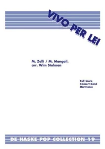 Andrea Bocelli - Vivo Per Lei (Score & Parts) - Wim Stalman - nuty na młodzieżową orkiestrę dętą