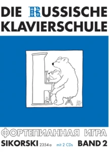 Alexander Nikolajew: Die Russische Klavierschule 2 (+ 2 płyty CD) - Julia Suslin - rosyjska szkoła gry na fortepianie