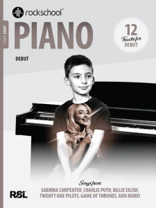 Rockschool Piano Debut (+ materiały online) - szkoła gry na pianinie dla początkujących