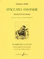 Wilhelm Popp: Staccato Fantaisie pour Flute et Piano - nuty na flet poprzeczny i fortepian